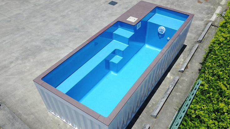 Avantages piscine container