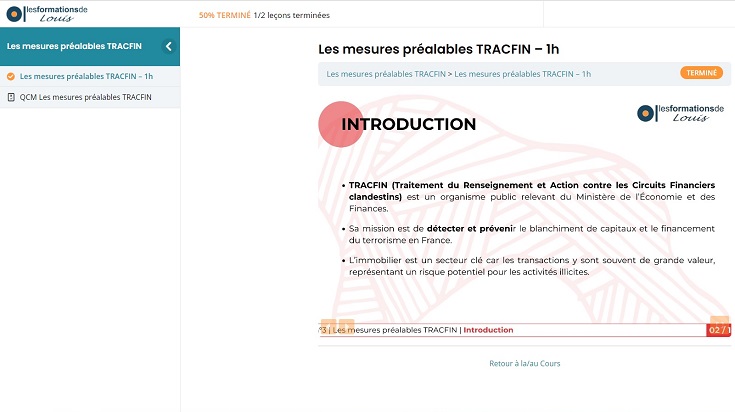 fonctionnement formation