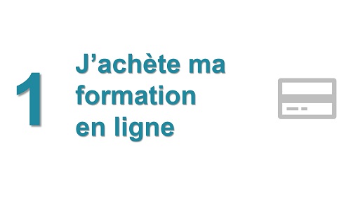 J'achète ma formation en ligne