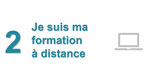 Je suis ma formation à distance