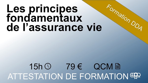 Formation DDA les principes fondamentaux de l'assurance – 15 heures