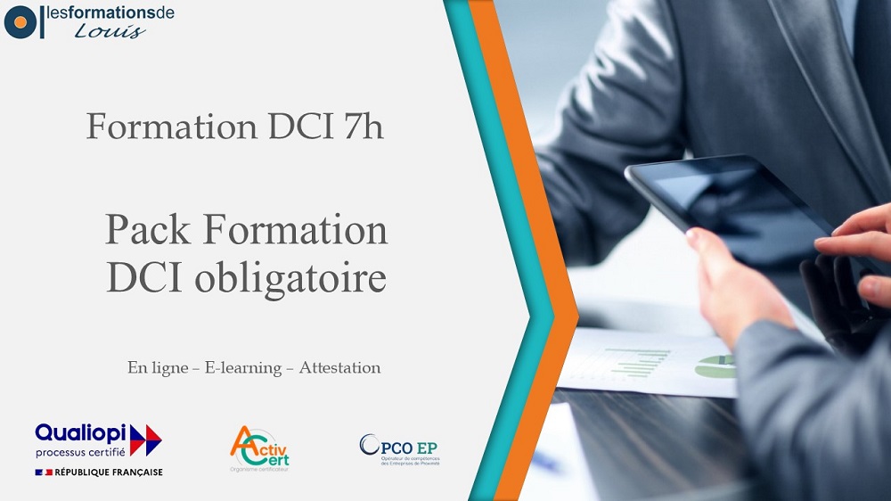 Formation DCI obligatoire - 7h