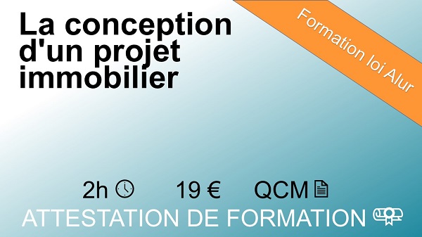 Formation loi Alur la conception d'un projet immobilier