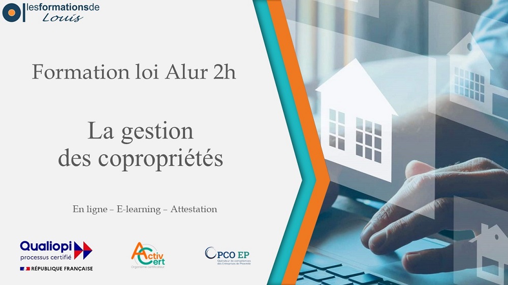 Formation la gestion des copropriétés - 2h