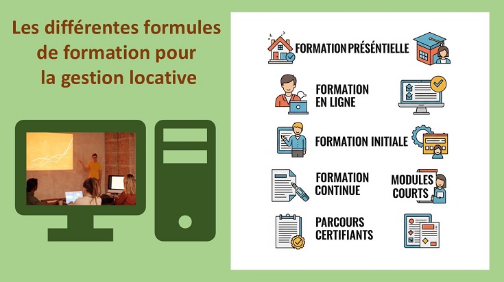 Types formation gestion locative