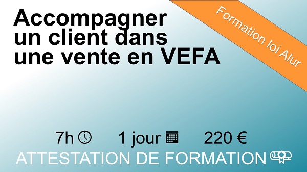 Accompagner client vente VEFA