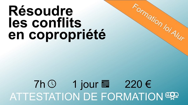Résoudre conflits copropriété