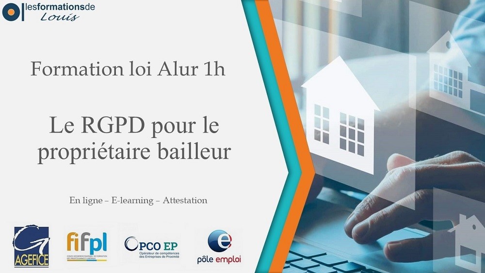Formation le RGPD pour le propriétaire bailleur - 1h