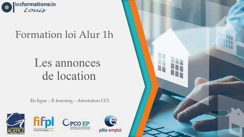 Formation les annonces de location - 1h