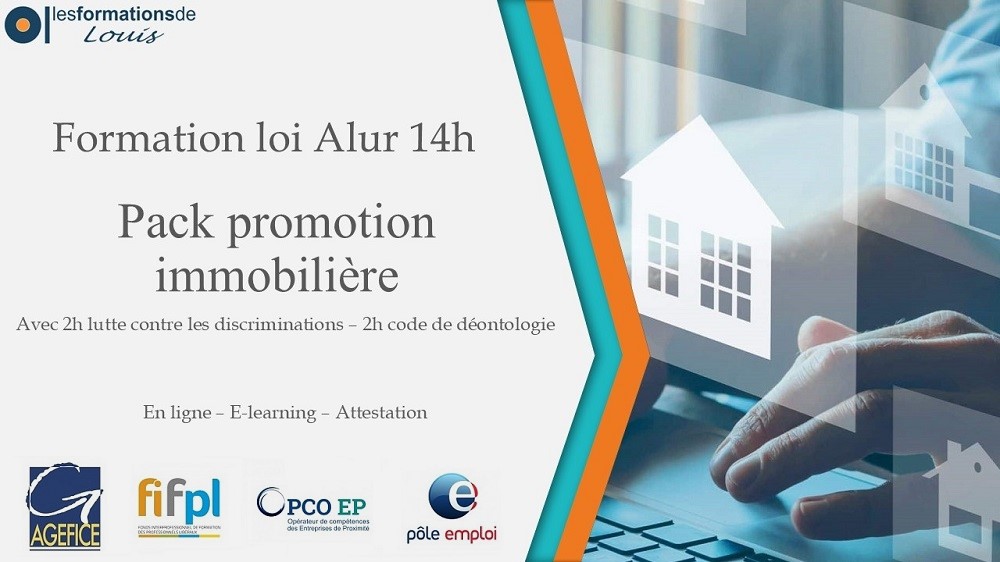 Formation la promotion immobilière - 14h