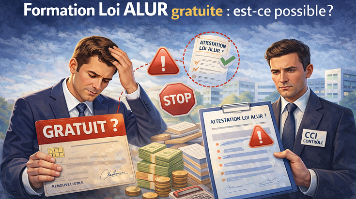 Formation Loi ALUR gratuite : question sur la validité et l’attestation conforme pour les professionnels de l’immobilier