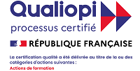 Logo Qualiopi – Certification qualité pour les actions de formation