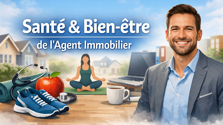 Santé et bien-être de l’agent immobilier : équilibre professionnel, prévention du stress et qualité de vie au travail