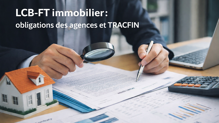 LCB-FT immobilier : obligations des agences immobilières et vigilance TRACFIN