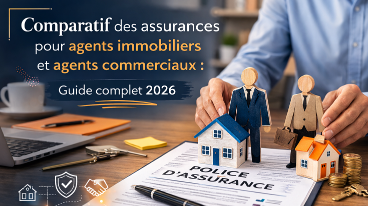 Comparatif assurances agents immobiliers et agents commerciaux
