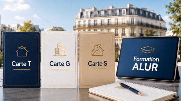 Carte T, carte G, carte S : Quelle formation ALUR choisir