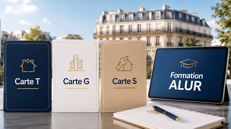Formation ALUR pour carte T, carte G et carte S dans l’immobilier