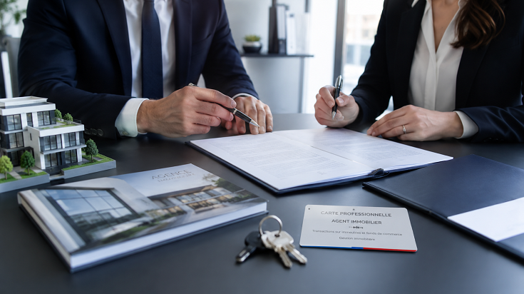 Rachat d’une agence immobilière et devenir de la carte professionnelle du titulaire