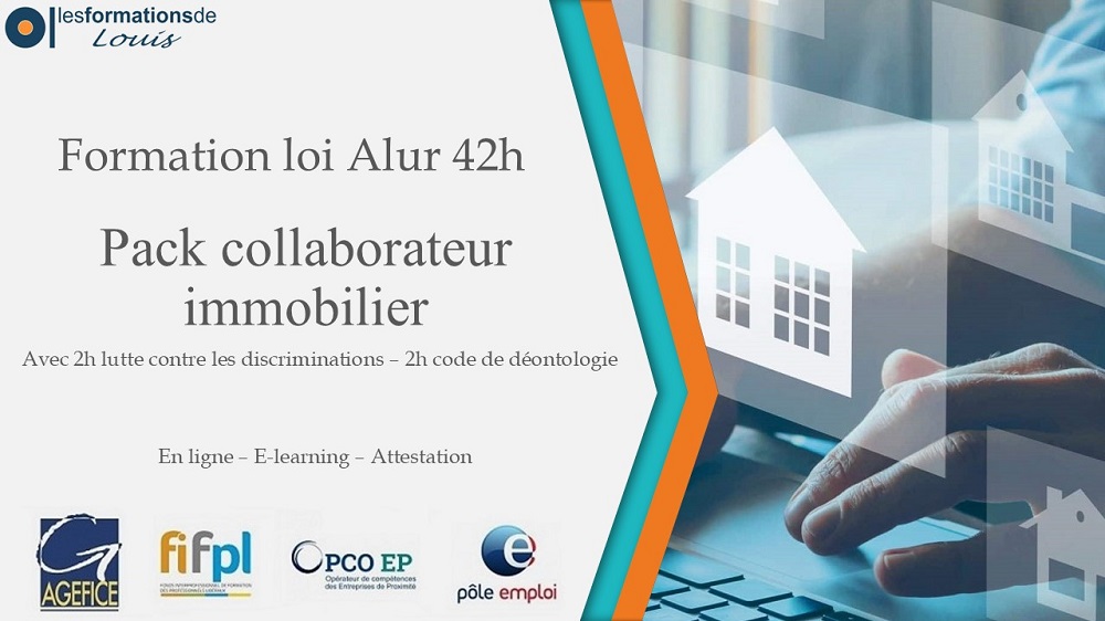 Formation collaborateur immobilier - 42h