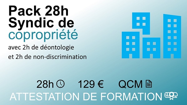 formation-loi-Alur-syndic-copropriete-28h Pack formation Loi ALUR 28 heures syndic de copropriété avec attestation conforme CCI