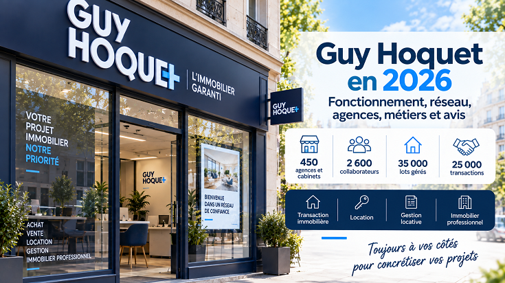 Guy Hoquet immobilier en 2026 : réseau d’agences, franchise et fonctionnement en France
