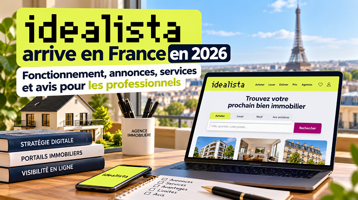 Idealista France en 2026 : fonctionnement, annonces, services, avantages et avis pour les professionnels de l’immobilier