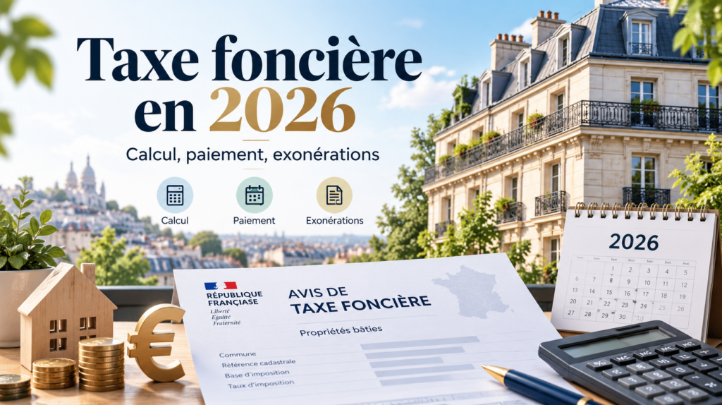 Taxe foncière en 2026 : calcul, paiement, exonérations et avis de taxe foncière