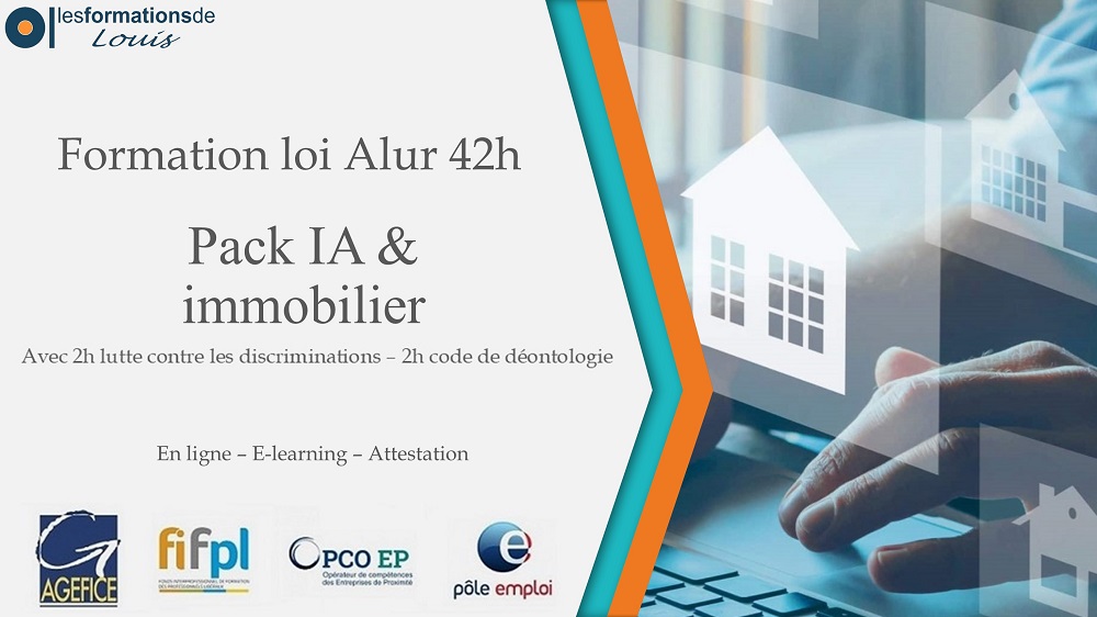 Formation Loi ALUR 42h IA & immobilier