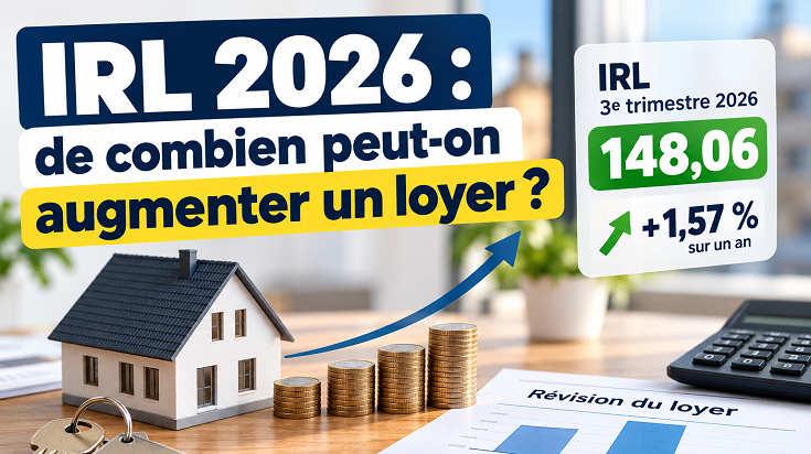 IRL 2026 : indice du 3e trimestre à 148,06, hausse de 1,57 % et calcul de l’augmentation du loyer